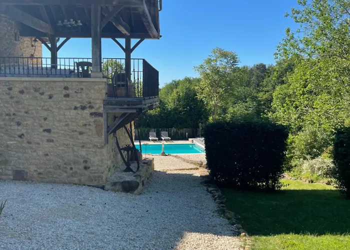 別荘 Le Domaine Du Tilleul Saint-Chamassy